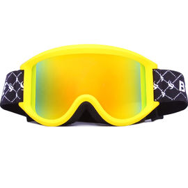 Óculos de proteção de Fogsnow da cor amarela anti, vidros do esqui respiráveis para esportes exteriores fornecedor