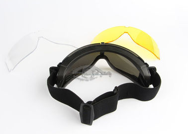 Proteção da cor UV400 do preto de Airsoft X800 dos vidros de segurança da prescrição do PPE fornecedor