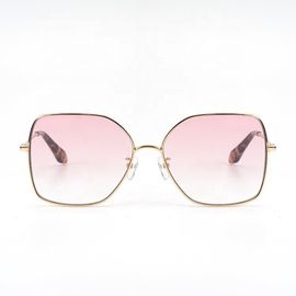 Óculos de sol dados forma do metal das mulheres dos óculos de sol do estilo de vida das senhoras Pentágono à moda feito sob encomenda fornecedor