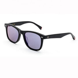 Óculos de sol feitos sob encomenda polarizados óculos de sol de Actetate do estilo de vida do quadrado do OEM fornecedor