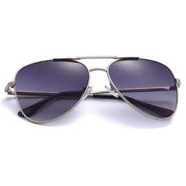 Forme metal desproporcionado óculos de sol polorized do estilo de vida para exterior fornecedor