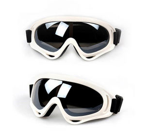 Óculos de proteção Windproof UV da motocicleta dos vidros feitos sob encomenda do velomotor do logotipo anti fornecedor