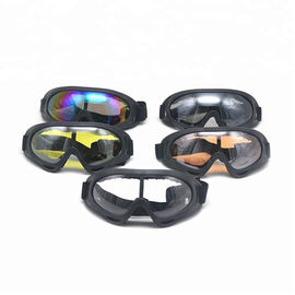 Anti óculos de proteção do motocross da névoa, vidros Windproof da motocicleta para competir fornecedor