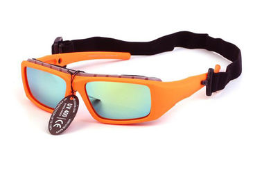 Cores personalizadas óculos de sol de Watersports da resistência dos riscos com cabo fornecedor