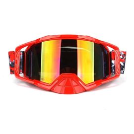 Anti óculos de proteção feitos sob encomenda UV do motocross, óculos de proteção de Off Road para conduzir/esqui fornecedor