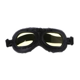 Dos vidros macios do motociclista do piloto do vintage dos óculos de proteção do capacete da motocicleta engrenagem protetora Gafas fornecedor