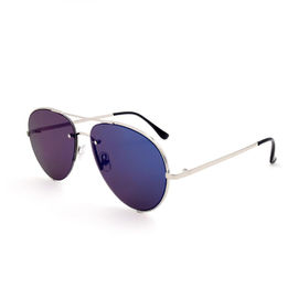 Estilo de vida unisex quadro material polarizado Eco do metal dos óculos de sol amigável fornecedor