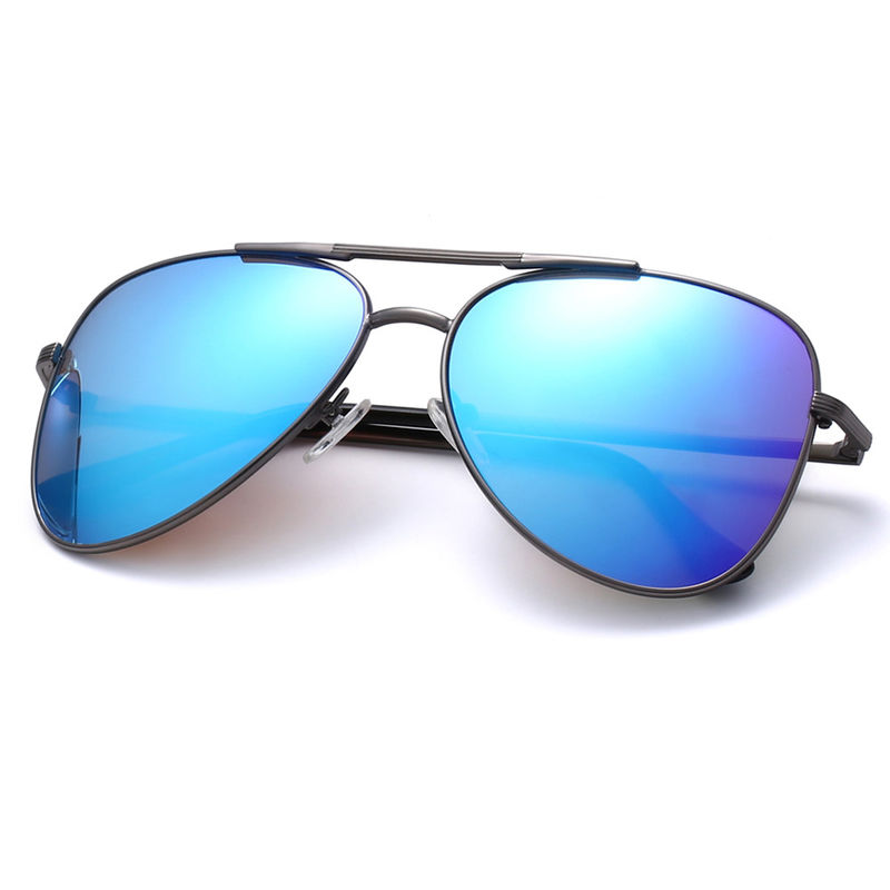 Forme metal desproporcionado óculos de sol polorized do estilo de vida para exterior fornecedor