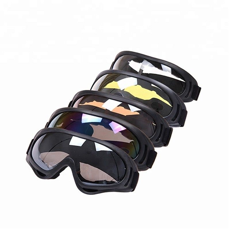 Anti óculos de proteção do motocross da névoa, vidros Windproof da motocicleta para competir fornecedor